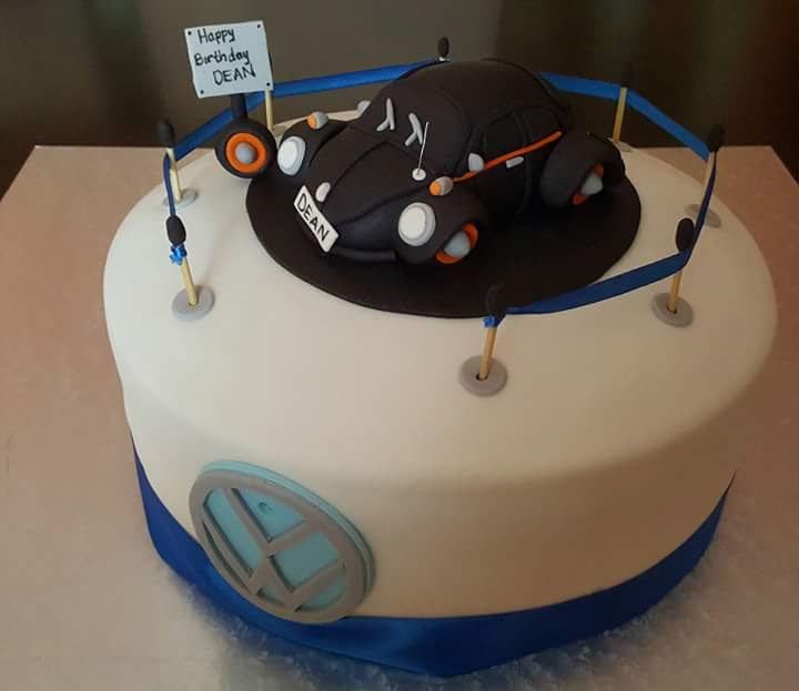Automotive Themed Birthday Cake